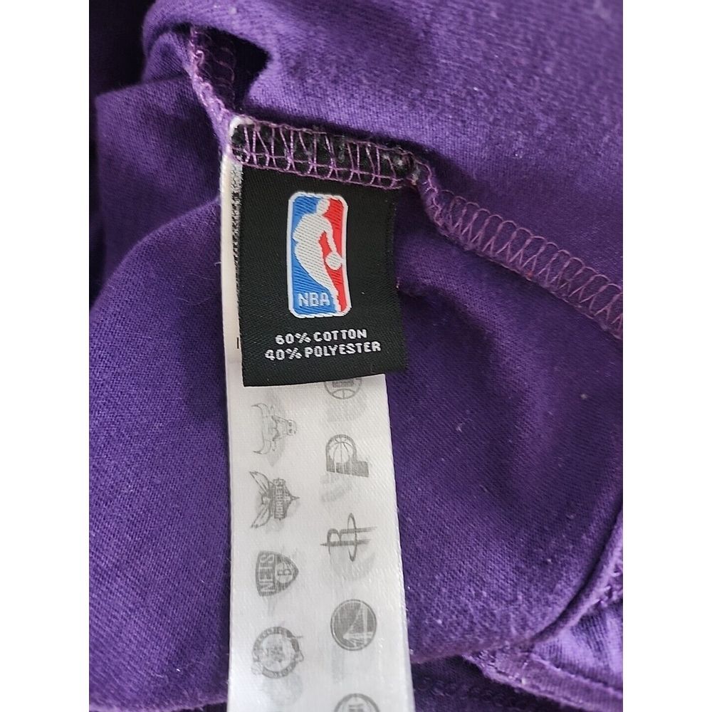 Limited Edition Rare NBA 2021 L.A. Lakers Lebron James T Shirt Sz Large 14/16 - Picture 7 of 10